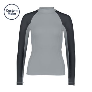 Deepwater Fightwear Women/’s /“DWFW Classic Logo/” Rashguard